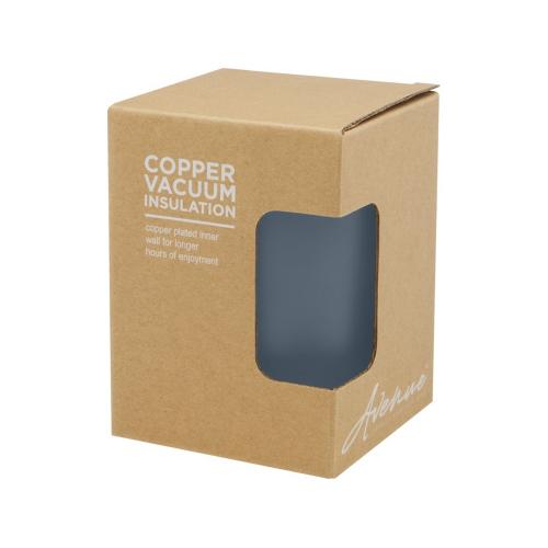 Lagan Кружка с медной вакуумной изоляцией объемом 300 мл и бамбуковой крышкой; - купить подарки с логотипом в Воронеже