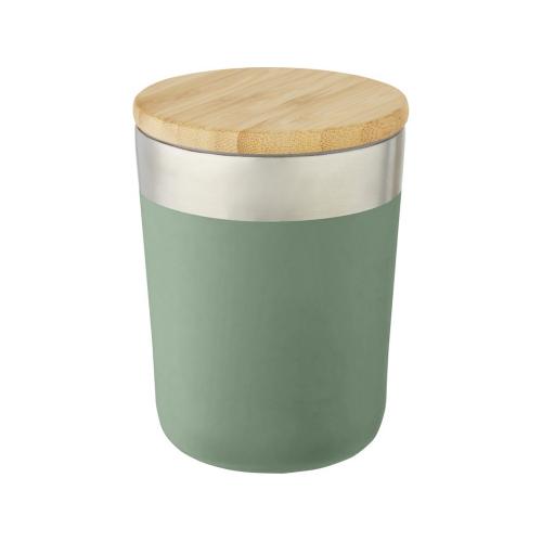 Lagan Кружка с медной вакуумной изоляцией объемом 300 мл и бамбуковой крышкой; - купить необычные сувениры в Воронеже