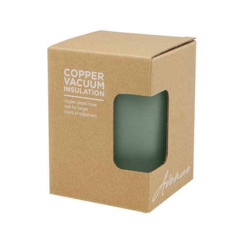 Lagan Кружка с медной вакуумной изоляцией объемом 300 мл и бамбуковой крышкой; - купить подарки с логотипом в Воронеже