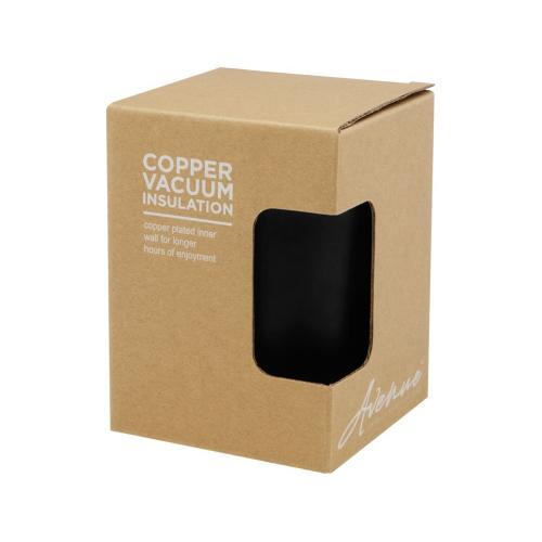 Lagan Кружка с медной вакуумной изоляцией объемом 300 мл и бамбуковой крышкой; - купить подарки с логотипом в Воронеже