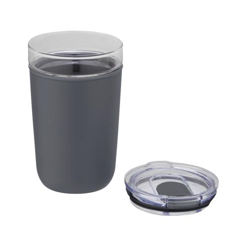 Bello, стеклянная кружка объемом 420 мл с внешней стенкой из переработанного пластика; - купить необычные сувениры в Воронеже