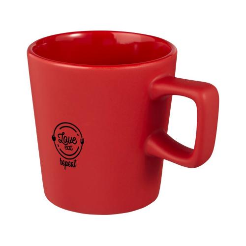 Керамическая кружка Ross объемом 280 мл; - купить именные сувениры в Воронеже