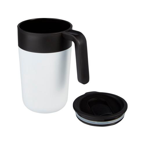 Кружка Nordia объемом 400 мл из переработанных материалов с двойными стенками; - купить необычные сувениры в Воронеже