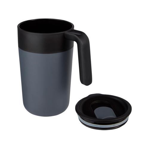 Кружка Nordia объемом 400 мл из переработанных материалов с двойными стенками; - купить необычные сувениры в Воронеже