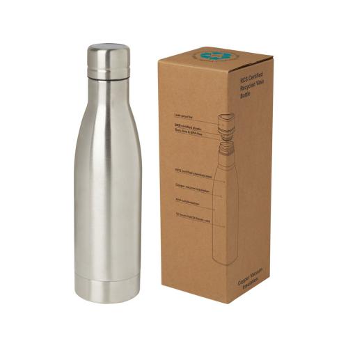 Бутылка с вакуумной изоляцией Vasa объемом 500 мл; - купить подарки с логотипом в Воронеже