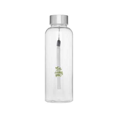 Bodhi бутылка для воды из вторичного ПЭТ объемом 500 мл - прозрачный; - купить подарки с логотипом в Воронеже