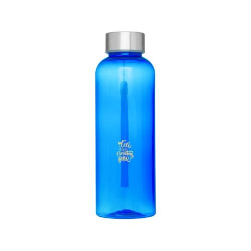 Bodhi бутылка для воды из вторичного ПЭТ объемом 500 мл - васильковый прозрачный; - купить подарки с логотипом в Воронеже