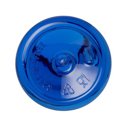 Bodhi бутылка для воды из вторичного ПЭТ объемом 500 мл - васильковый прозрачный; - купить именные сувениры в Воронеже