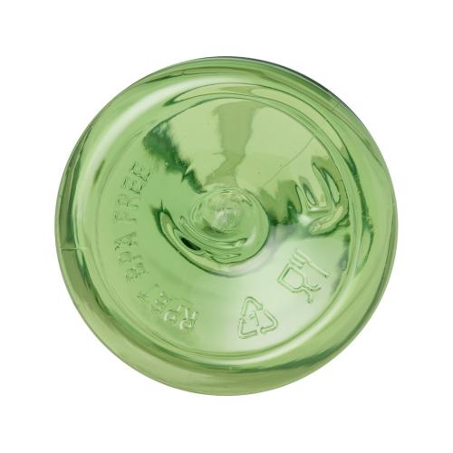 Bodhi бутылка для воды из вторичного ПЭТ объемом 500 мл - лайм прозрачный; - купить именные сувениры в Воронеже