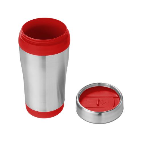 Термостакан Elwood из переработанной нержавеющей стали; - купить именные сувениры в Воронеже