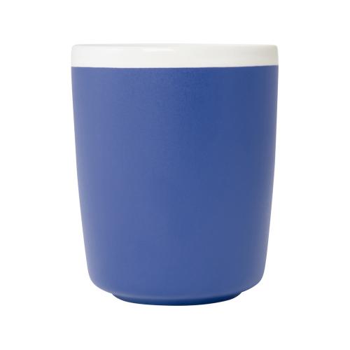 Керамическая кружка Lilio объемом 310 мл - Ярко-синий; - купить необычные подарки в Воронеже