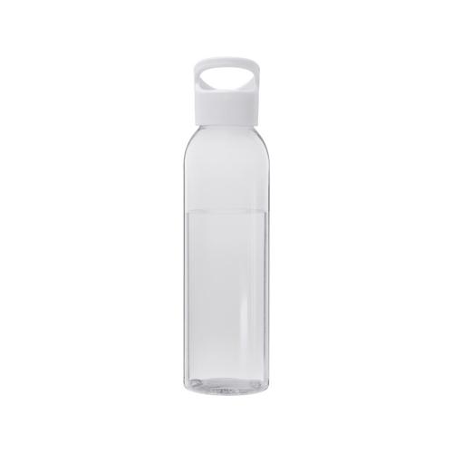 Бутылка для воды Sky из переработанной пластмассы объемом 650 мл - Белый; - купить необычные подарки в Воронеже