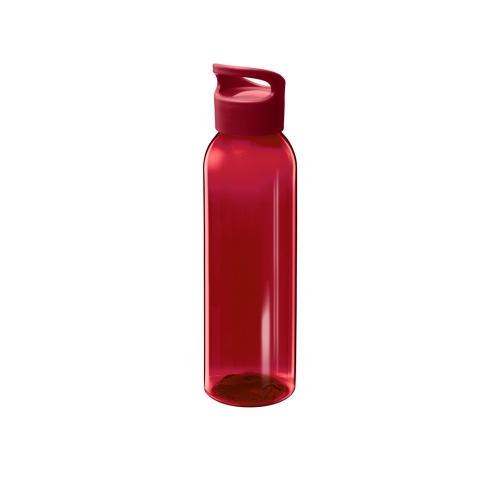 Бутылка для воды Sky из переработанной пластмассы объемом 650 мл - Красный; - купить именные сувениры в Воронеже