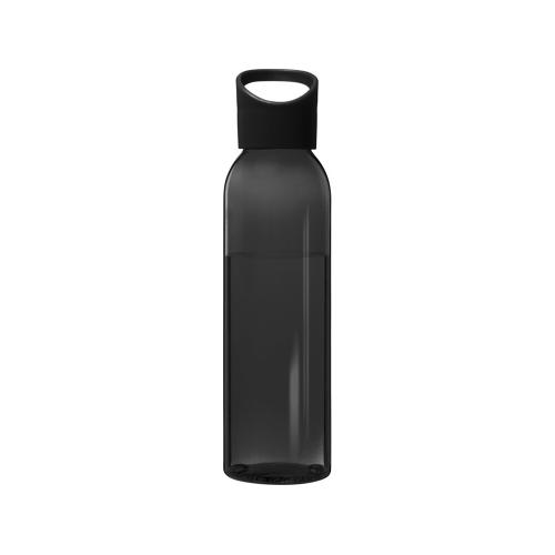 Бутылка для воды Sky из переработанной пластмассы объемом 650 мл - Черный; - купить необычные сувениры в Воронеже