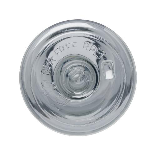 Бутылка для воды Sky из переработанной пластмассы объемом 650 мл - Черный; - купить подарки с логотипом в Воронеже