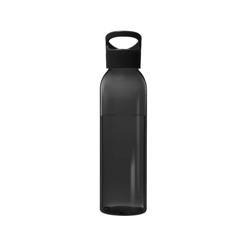 Бутылка для воды Sky из переработанной пластмассы объемом 650 мл - Черный; - купить необычные подарки в Воронеже