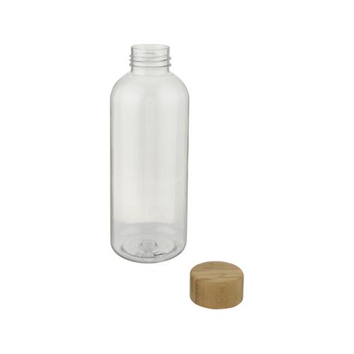 Бутылка для воды Ziggs из переработанной пластмассы объемом 950 мл - прозрачный; - купить необычные сувениры в Воронеже
