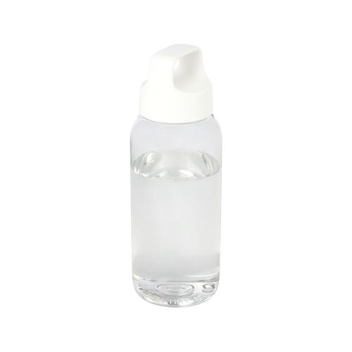 Бутылка для воды Bebo из переработанной пластмассы объемом 450 мл - Белый; - купить бизнесс-сувениры в Воронеже