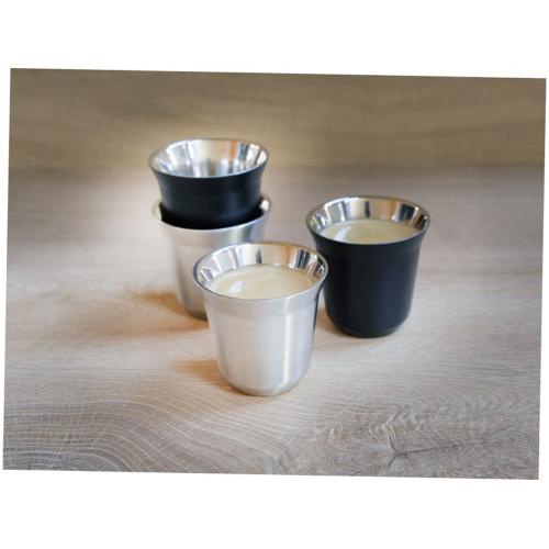 Duo набор чашек для эспрессо из нержавеющей стали, сертифицированный согласно RCS; - купить необычные сувениры в Воронеже