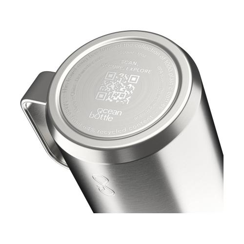 Ocean Bottle дорожная кружка-термос объемом 350 мл - стальной; - купить подарки с логотипом в Воронеже
