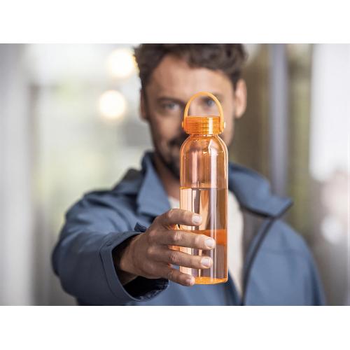 Alti/Алти бутылка для воды из переработанной пластмассы RCS объемом 630 мл - Оранжевый; - купить именные сувениры в Воронеже