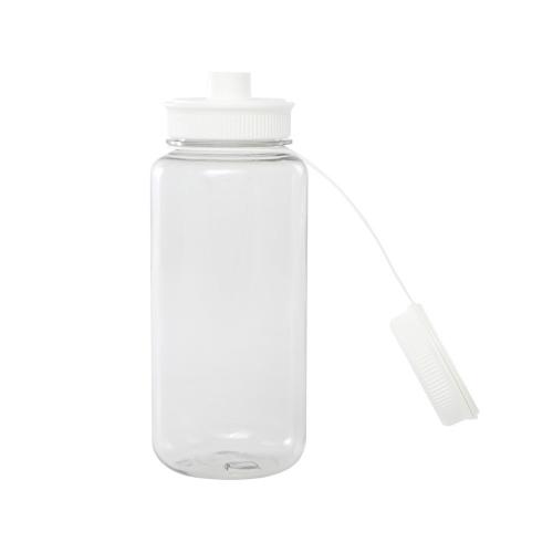 Спортивная бутылка Ryder из переработанного ПЭТ-пластика объемом 900 мл с многофункциональной крышкой; - купить именные сувениры в Воронеже