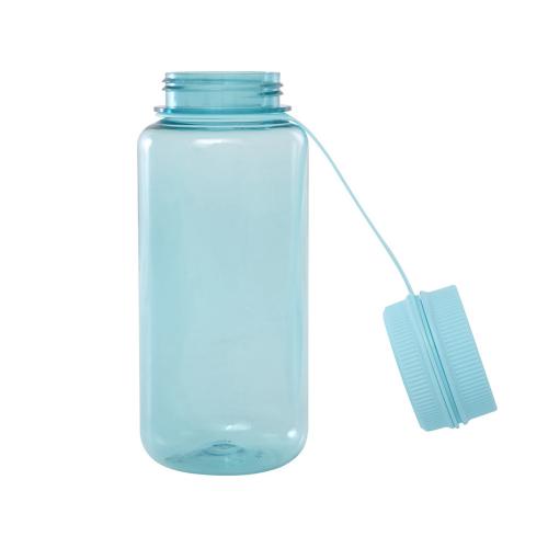 Спортивная бутылка Ryder из переработанного ПЭТ-пластика объемом 900 мл с многофункциональной крышкой; - купить подарки с логотипом в Воронеже