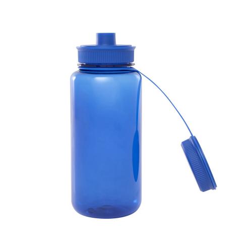 Спортивная бутылка Ryder из переработанного ПЭТ-пластика объемом 900 мл с многофункциональной крышкой; - купить именные сувениры в Воронеже