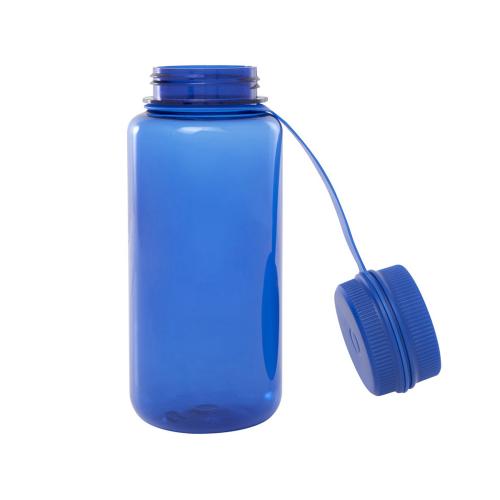 Спортивная бутылка Ryder из переработанного ПЭТ-пластика объемом 900 мл с многофункциональной крышкой; - купить подарки с логотипом в Воронеже