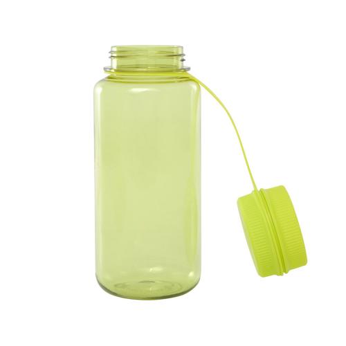 Спортивная бутылка Ryder из переработанного ПЭТ-пластика объемом 900 мл с многофункциональной крышкой; - купить подарки с логотипом в Воронеже