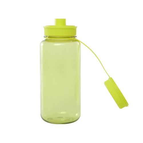 Спортивная бутылка Ryder из переработанного ПЭТ-пластика объемом 900 мл с многофункциональной крышкой; - купить именные сувениры в Воронеже