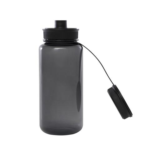 Спортивная бутылка Ryder из переработанного ПЭТ-пластика объемом 900 мл с многофункциональной крышкой; - купить именные сувениры в Воронеже