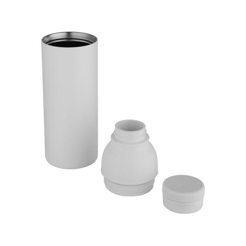 Illuminate бутылка-термос для воды с двойными стенками объемом 650 мл из переработанной нержавеющей стали; - купить именные сувениры в Воронеже