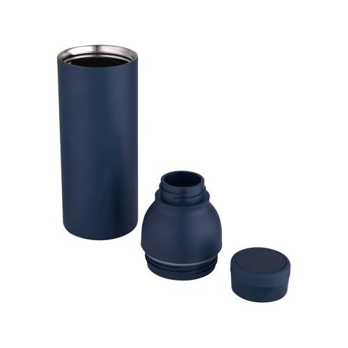 Illuminate бутылка-термос для воды с двойными стенками объемом 650 мл из переработанной нержавеющей стали; - купить именные сувениры в Воронеже