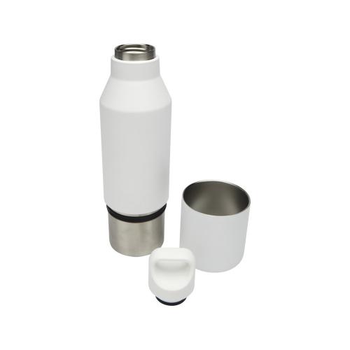 Изолированная бутылка из переработанной нержавеющей стали Odessy объемом 600 мл; - купить подарки с логотипом в Воронеже