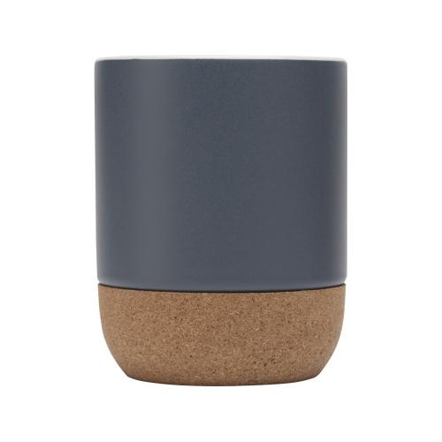 Billie керамическая кружка объемом 300 мл с пробковыми деталями и матовой отделкойм; - купить необычные подарки в Воронеже