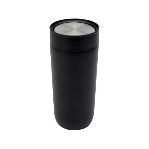 Camden кружка из нержавеющей стали, сертифицированный RCS, 350 м, сплошной черный