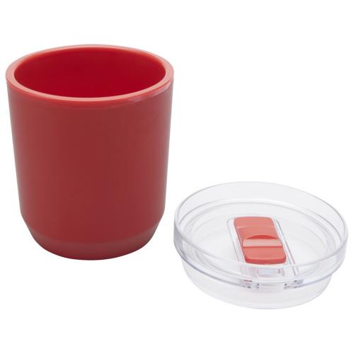 Hudson кружка из переработанного пластика с двойными стенками объемом 180 мл; - купить именные сувениры в Воронеже