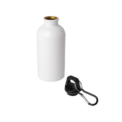 Одностенная бутылка для воды с карабином Oregon, изготовленная из нержавеющей стали, сертифицированной по стандарту RCS; - купить необычные сувениры в Воронеже