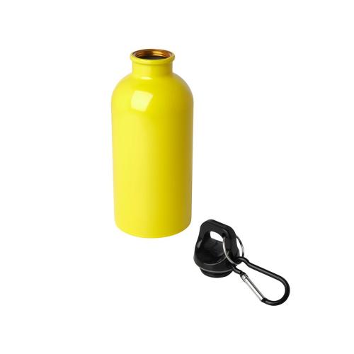 Одностенная бутылка для воды с карабином Oregon, изготовленная из нержавеющей стали, сертифицированной по стандарту RCS; - купить необычные сувениры в Воронеже