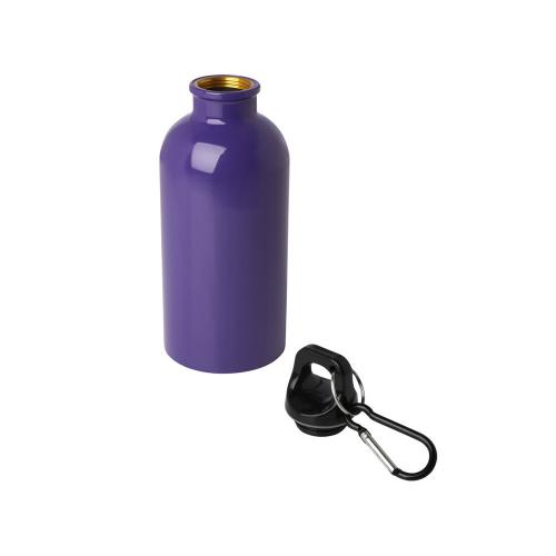 Одностенная бутылка для воды с карабином Oregon, изготовленная из нержавеющей стали, сертифицированной по стандарту RCS; - купить необычные сувениры в Воронеже