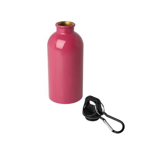 Одностенная бутылка для воды с карабином Oregon, изготовленная из нержавеющей стали, сертифицированной по стандарту RCS; - купить необычные сувениры в Воронеже