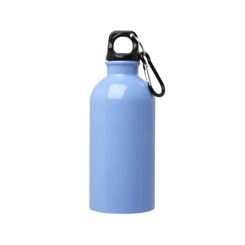 Одностенная бутылка для воды с карабином Oregon, изготовленная из нержавеющей стали, сертифицированной по стандарту RCS; - купить необычные подарки в Воронеже