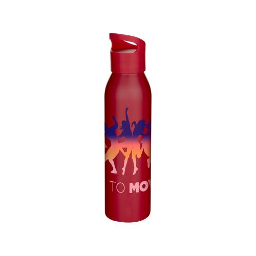 Одностенная бутылка для воды Sky, изготовленная из нержавеющей стали, 650 мл; - купить именные сувениры в Воронеже