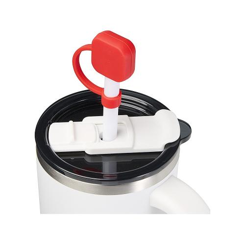 Sip/Сип силиконовая крышка для трубочки - красный