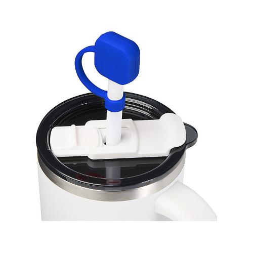 Sip/Сип силиконовая крышка для трубочки - королевский синий