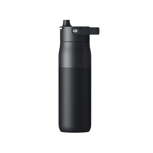 Термобутылка для воды LARQ Swig Top объемом 680 мл - Сплошной черный; - купить необычные сувениры в Воронеже