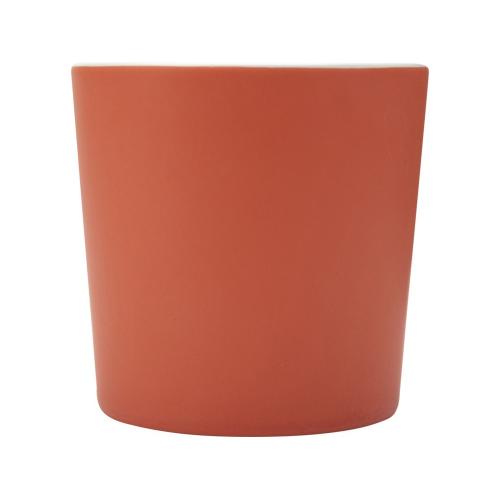 Cali Керамическая кружка объемом 370 мл с матовой отделкой - Оранжевый; - купить необычные подарки в Воронеже