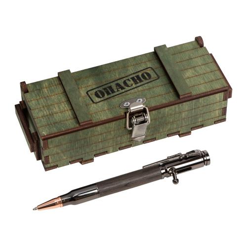 Ручка шариковая Морёный дуб; - купить необычные подарки в Воронеже