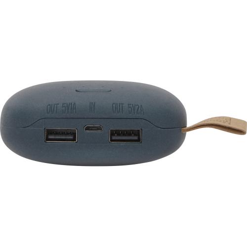 Внешний аккумулятор в форме камня Stone, 10400 mAh; - купить подарки с логотипом в Воронеже